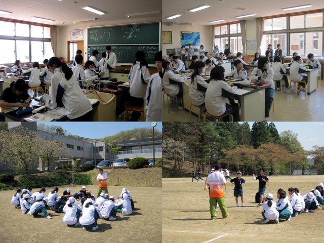 １学年の授業の様子