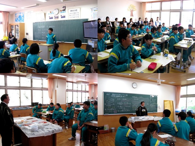 ２学年の授業の様子